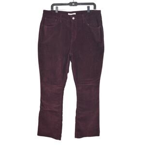 Levis High Rise Bootcut Corduroy Pants Size 34